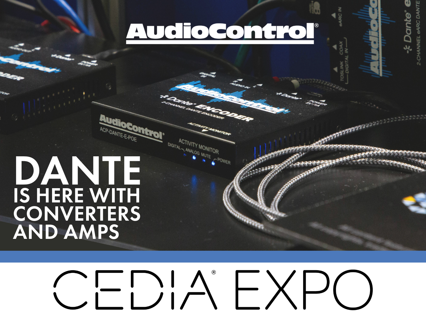 CEDIA 2024: A Closer Look - Dante is Here with Converters and Amps