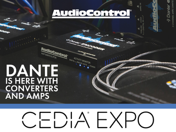 CEDIA 2024: A Closer Look - Dante is Here with Converters and Amps